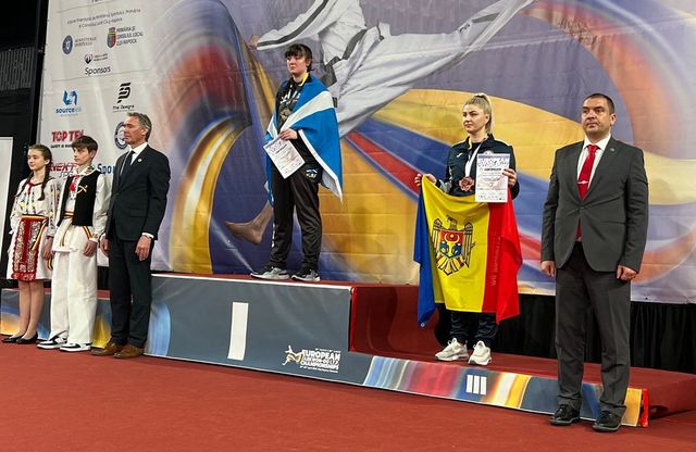 Luptătoarea Ecaterina Păduraru a obținut bronzul la Europenele de taekwon-do ITF