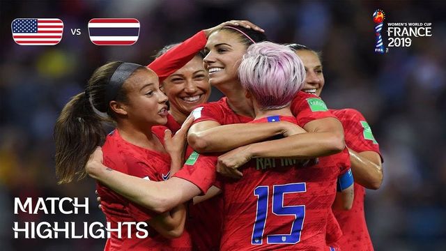Watch: Alex Morgan scores five goals as US rout Thailand 13-0 at FIFA World Cup