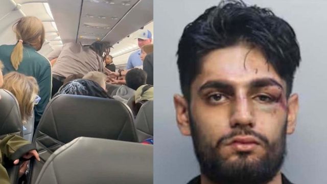 Indian-origin man chokes co-passenger mid-flight, arrested upon landing in US