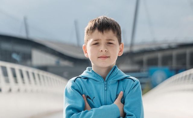 Un băiat de 8 ani din Strășeni a semnat cu Manchester City