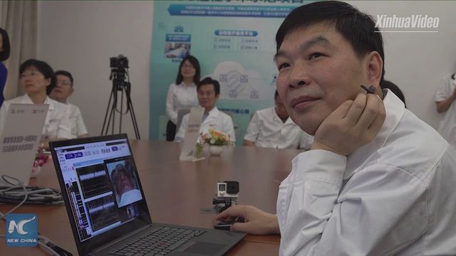 Китайски хирург изпълни първата в света мозъчна операция от разстояние