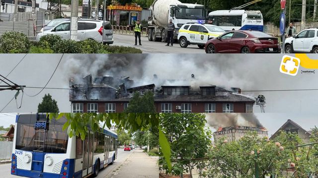 Unele localități din Ialoveni au rămas fără lumină din cauza incendiului de la Durlești