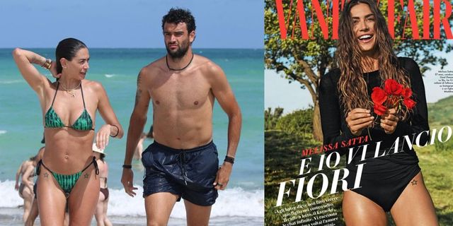 Melissa Satta e Matteo Berrettini: «Non dico quante volte facciamo sesso, io vado a letto alle 21»