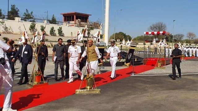Rajnath inaugurates India Navy's first independent headquarters 'Nausena Bhawan' in Delhi