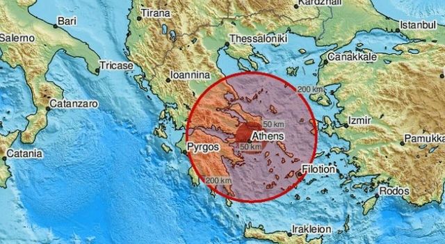 Terremoto oggi Grecia, scossa magnitudo 5 avvertita ad Atene