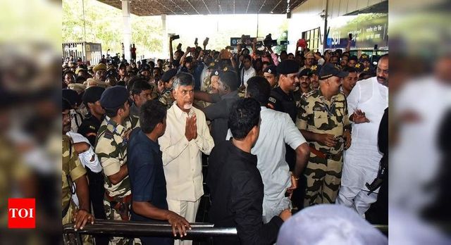Chandrababu Naidu taken into preventive detention