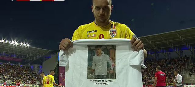 Dedicație emoționantă a lui George Pușcaș, după golul victoriei din rușinosul meci cu Malta