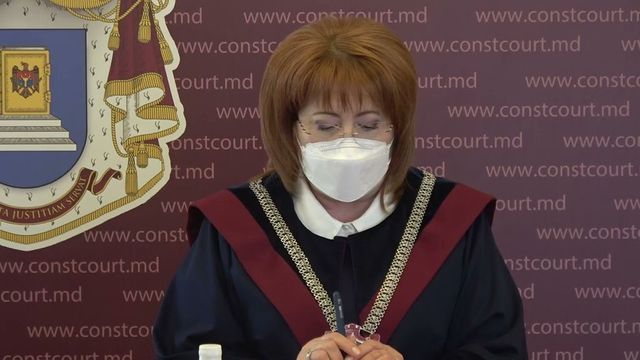 Președinta Curții Constituționale, Domnica Manole beneficiază de pază de stat