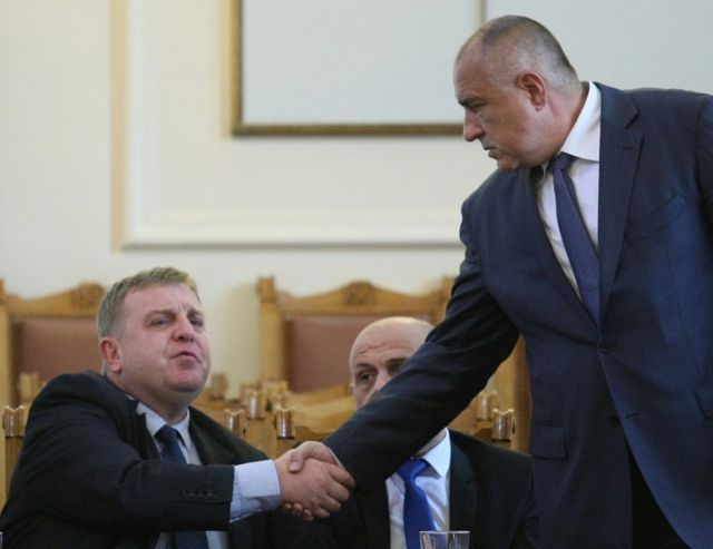 Борисов и Каракачанов за отношенията в коалицията