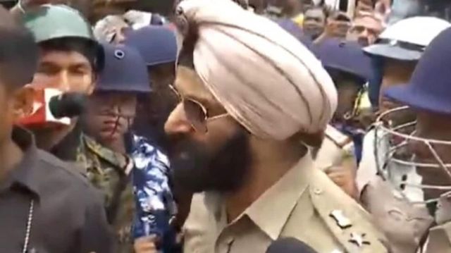 IPS officer loses cool, says called Khalistani when he stopped Bengal BJP MLAs