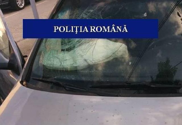 Un spărgător de mașini din Dolj a fost oprit de polițiști cu focuri de armă
