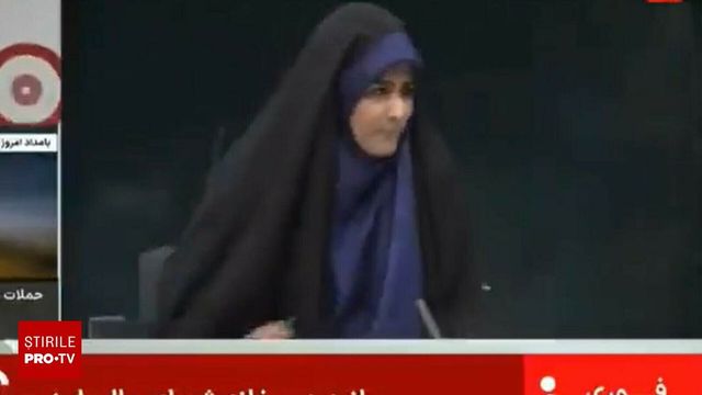 Momentul în care Israel atacă în direct postul de televiziune de stat din Iran
