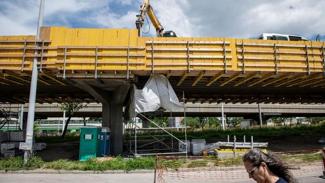 Elhúzódik a Flórián téri felüljáró felújítása, a vártnál rosszabb állapotban van a déli híd
