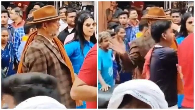 Nana Patekar slaps fan trying to take selfie; video leaves fans upset