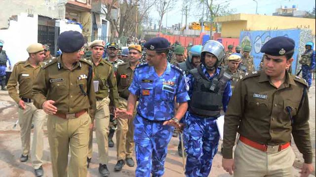 Delhi violence: Paramilitary forces conduct flag marches, Manish Sisodia visits North East districts