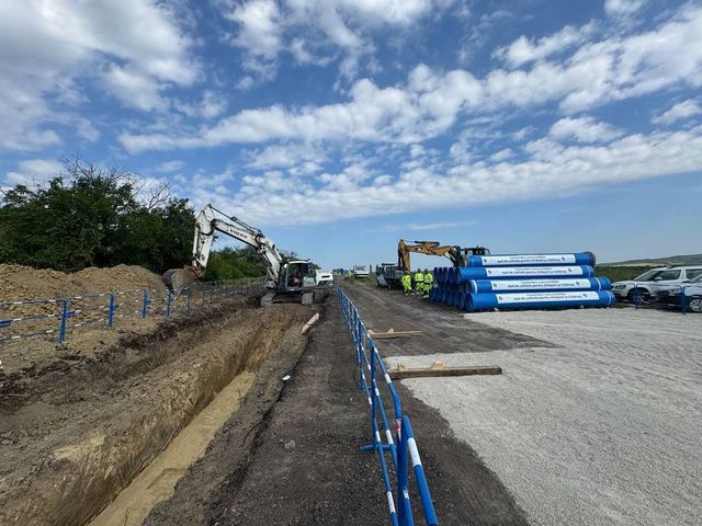 Statul a lansat lucrările la apeductul magistral Chișinău – Strășeni – Călărași