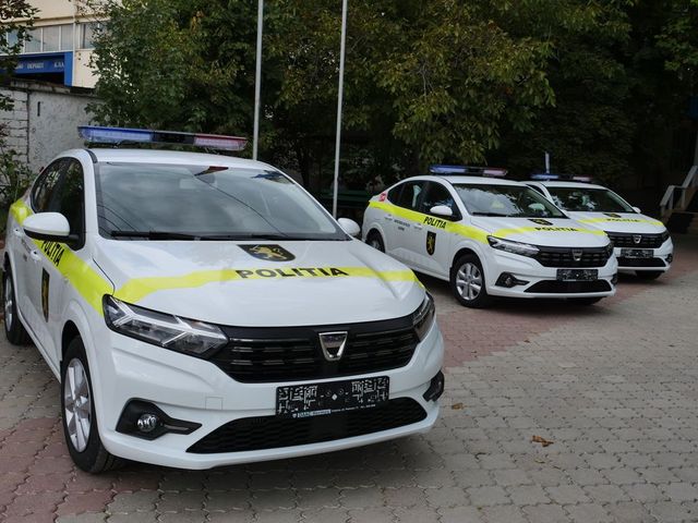 Automobile noi pentru Inspectoratul de Poliție Ialoveni