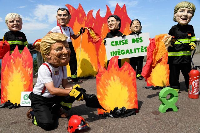 Vertice G7, Macron e Trump arrivati a Biarritz