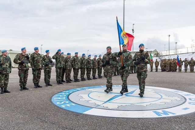 Cinci ani de misiune a militarilor moldoveni în sprijinul păcii în Kosovo