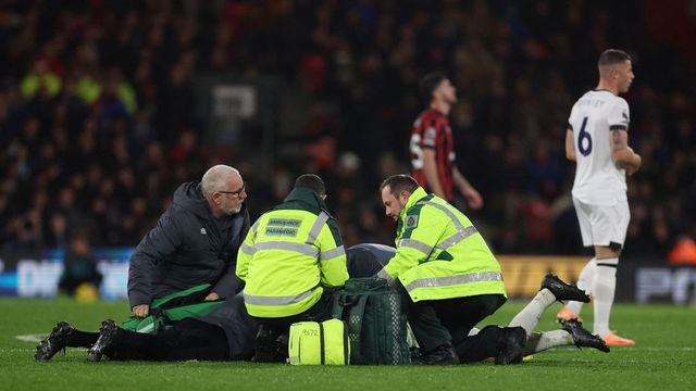 Luton Town's Tom Lockyer Collapses As Bournemouth Clash Abandoned