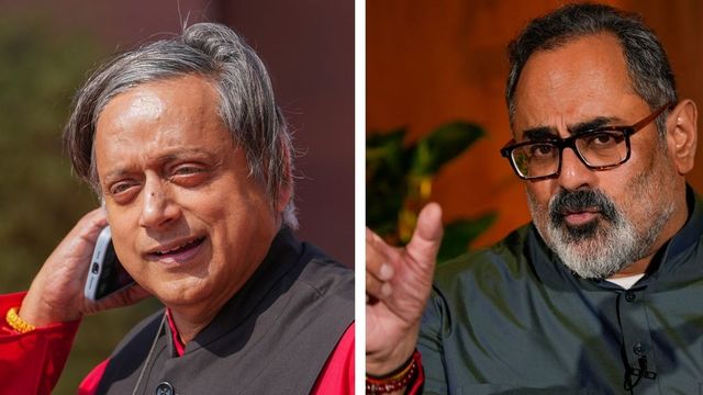 Rajeev Chandrasekhar accuses Shashi Tharoor of defamation, sends legal notice