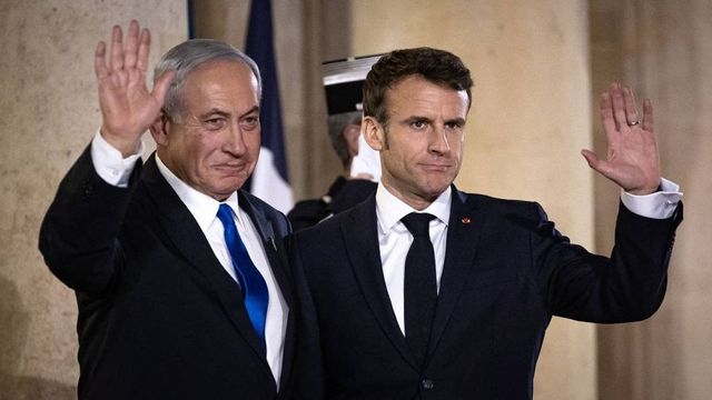 Președintele Macron merge în Israel