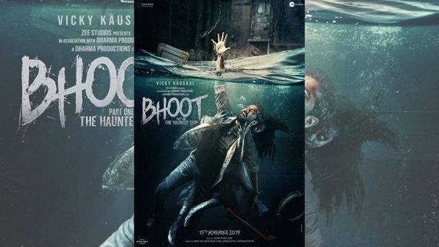 Bhoot Part 1 poster: Vicky Kaushal fights ghost in sinking ship