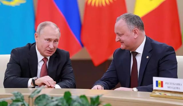 Igor Dodon, mesaj de felicitare pentru Vladimir Putin