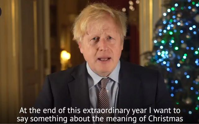 VIDEO Boris Johnson flutură acordul post-Brexit drept un ″cadou″ de Crăciun pentru britanici