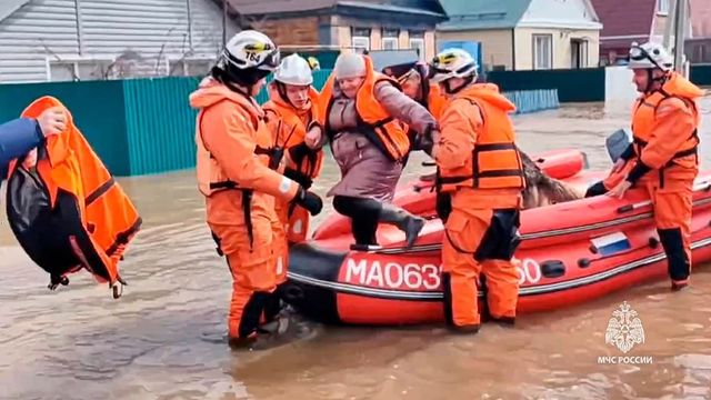 Russia Evacuates 4,500 People After Dam Burst Near Kazakhstan Border