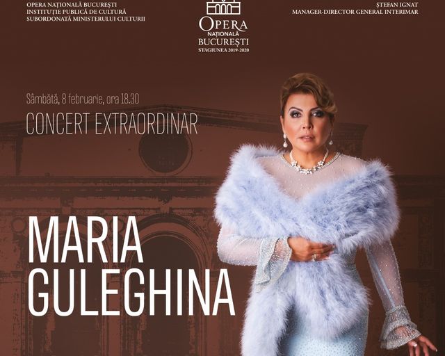 Soprana Maria Guleghina - concert extraordinar pe scena Operei Naționale București