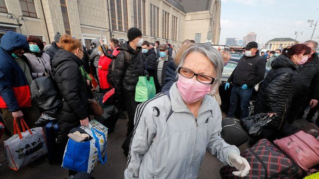 Sokan megpróbáltak elszökni a karantén elől Kijevben
