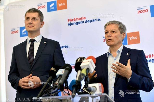 Barna și Cioloș anunță continuarea alianței USR-PLUS