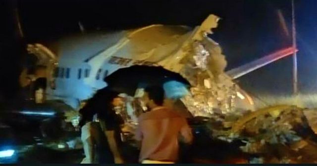 India, aereo con 191 a bordo si schianta in Kerala