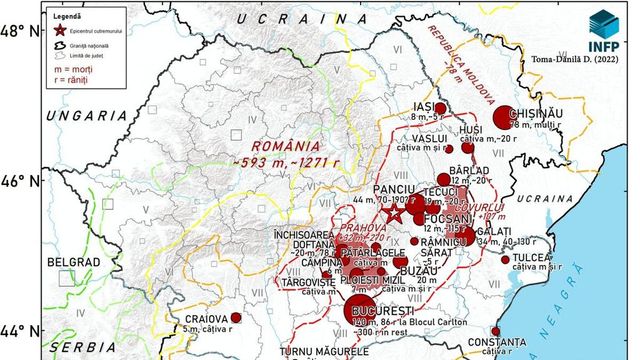 Cutremur de 4,3 in Gorj, Oltenia - Ativitatea seismica continua sa fie intensa in zona