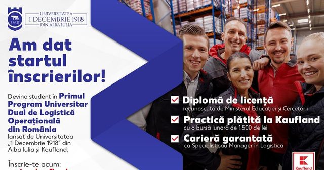 Kaufland România lansează programul de Studiu Dual Universitar în Logistica Operațională