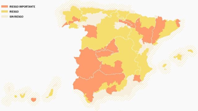 España bate el récord de temperatura máxima en junio 60 años después: 46 grados
