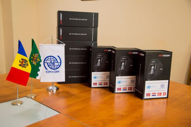 Poliția de Frontieră a primit 8 scanere termografice din partea Misiunii OIM