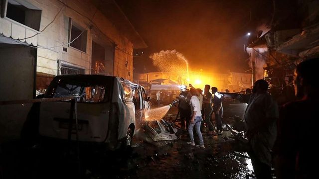 10 killed in car blast in rebel-held north Syria