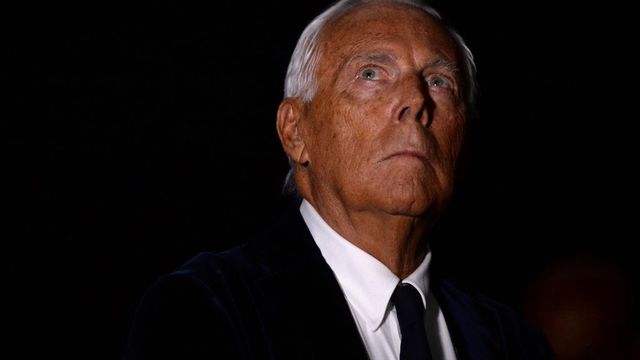 Italia llora la muerte de Giorgio Armani, su diseñador más icónico