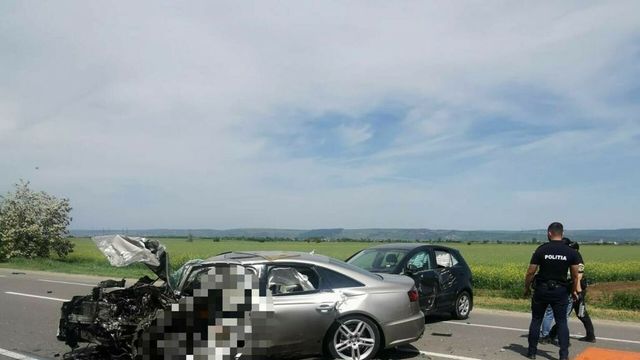 Accident rutier grav la Iași. Cinci persoane au fost rănite, dintre care doi copii