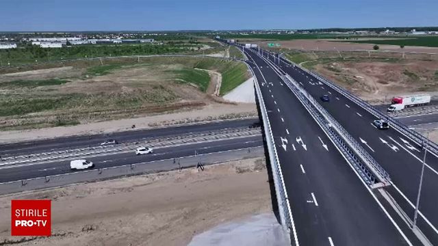 De luni se va putea circula de la Constanța la Curtea de Argeș pe autostradă