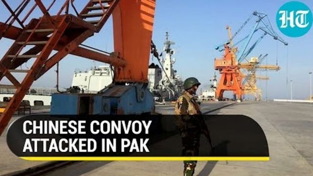Terrorists attack convoy of Chinese engineers near Pakistan's Gwadar port