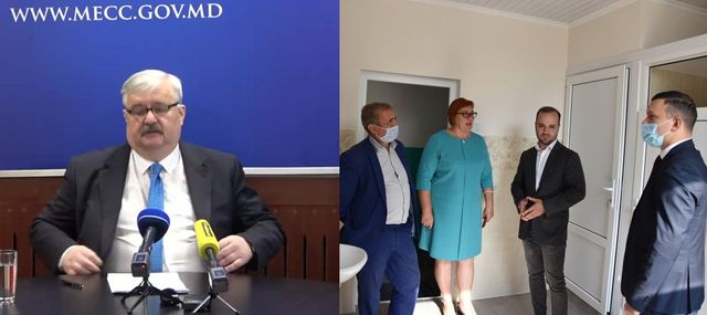 Șarov interzice accesul persoanelor străine în instituțiile de învățământ, după inaugurarea WC-ului de la Rîșcani