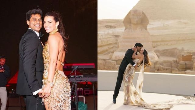 Indian-origin billionaire marries ex-wrestler in Egypt, private jet for guests