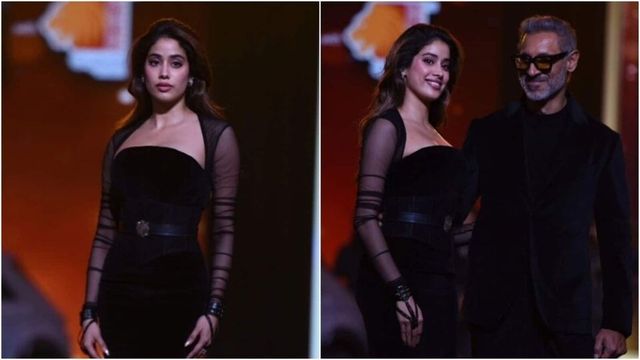 69th Filmfare Awards: Ranbir Kapoor and Janhvi Kapoor turn heads with their impeccable style