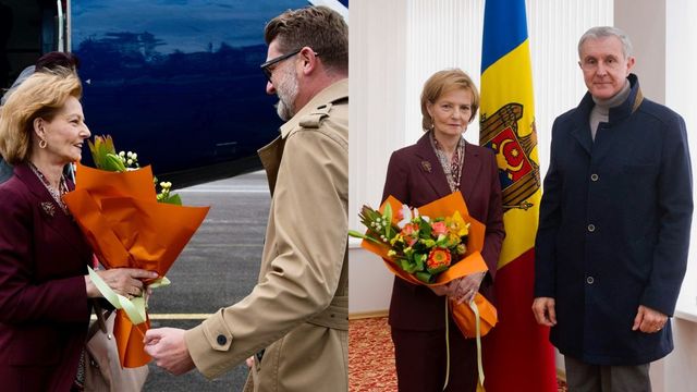 Custodele Coroanei Române, Majestatea Sa Margareta, primită de Maia Sandu, la Chișinău