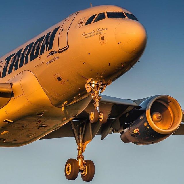 Compania Tarom va efectua joi un zbor special de repatriere din Beirut