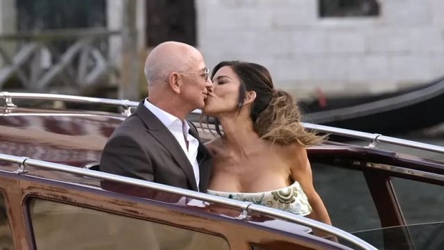 Así ha sido la lujosa boda de Jeff Bezos con Lauren Sánchez en Venecia