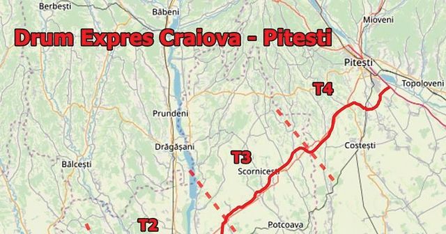 Drumul Expres Craiova – Pitești: Cine va finaliza lucrările începute de Tirrena Scavi pe primul tronson
